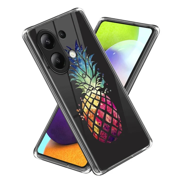 For Xiaomi Redmi Note 13 4G Case Slim Pattern Printed TPU Phone Cover