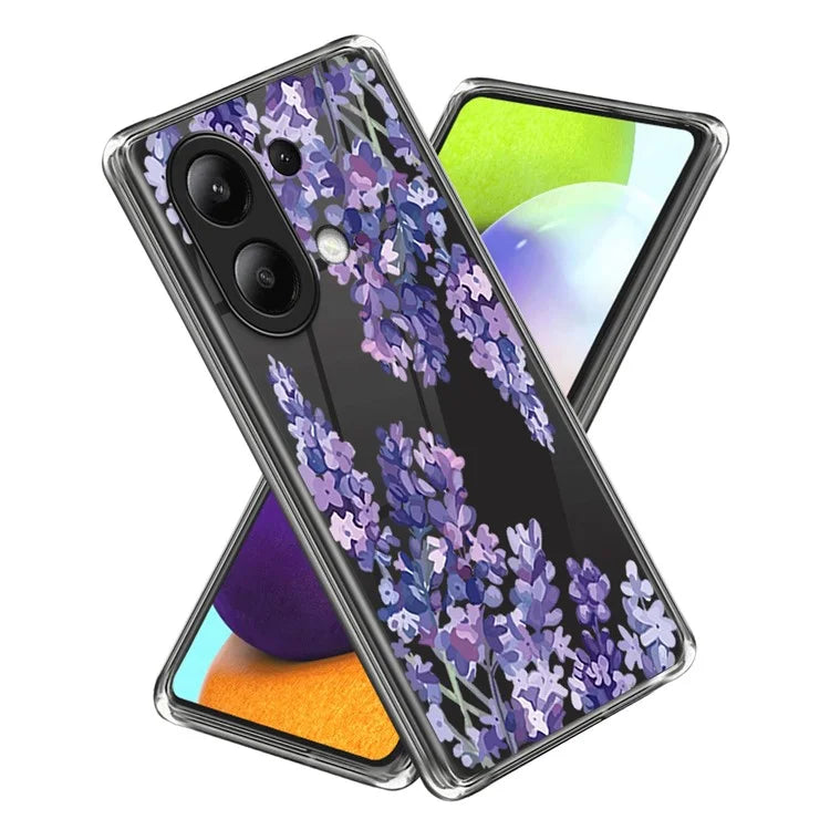 For Xiaomi Redmi Note 13 4G Case Slim Pattern Printed TPU Phone Cover