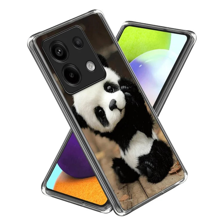 For Xiaomi Redmi Note 13 Pro 5G / Poco X6 5G Case Slim-Fit Pattern Printing TPU Back Phone Cover