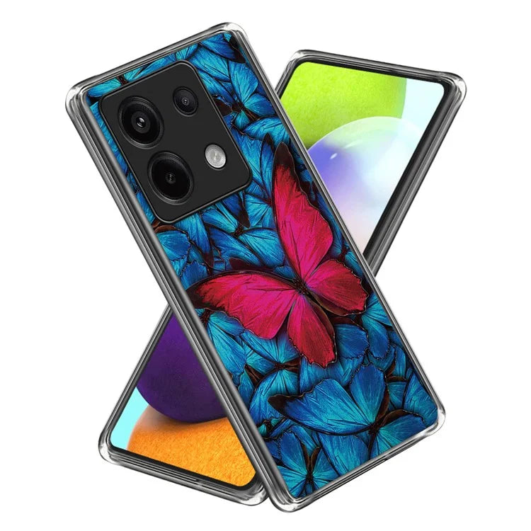 For Xiaomi Redmi Note 13 Pro 5G / Poco X6 5G Case Slim-Fit Pattern Printing TPU Back Phone Cover