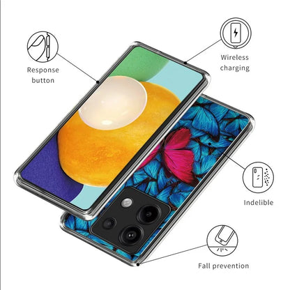 For Xiaomi Redmi Note 13 Pro 5G / Poco X6 5G Case Slim-Fit Pattern Printing TPU Back Phone Cover