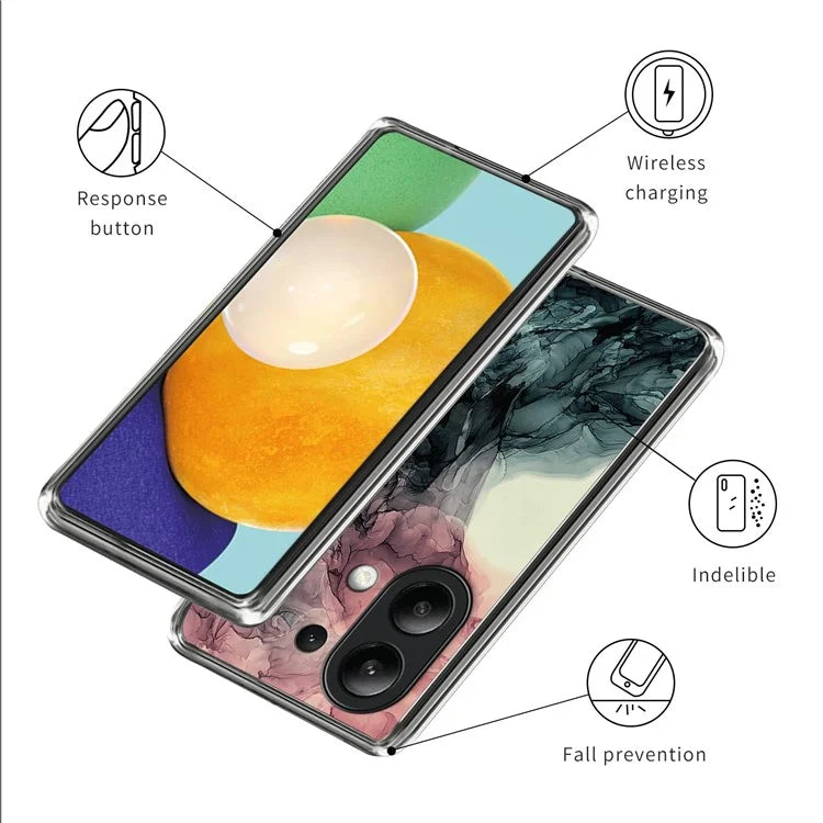 For Xiaomi Redmi Note 13 4G Slim Case Pattern Printed TPU Phone Cover