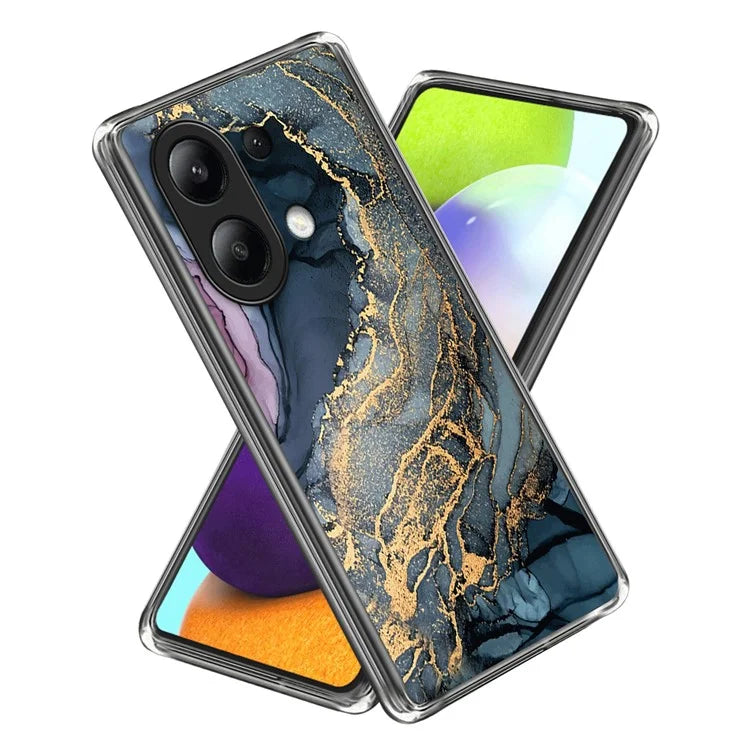 For Xiaomi Redmi Note 13 4G Slim Case Pattern Printed TPU Phone Cover