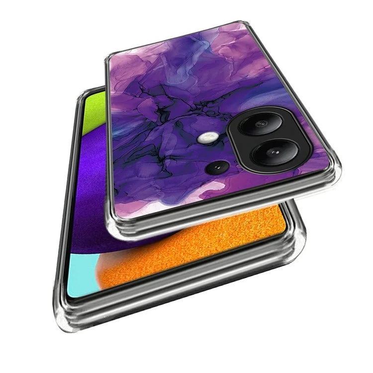 For Xiaomi Redmi Note 13 4G Slim Case Pattern Printed TPU Phone Cover