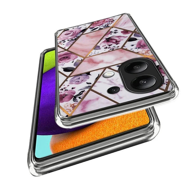 For Xiaomi Redmi Note 13 4G Slim Case Pattern Printed TPU Phone Cover
