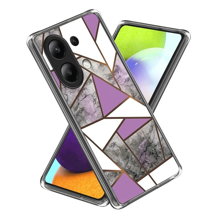 For Xiaomi Redmi Note 13 4G Slim Case Pattern Printed TPU Phone Cover