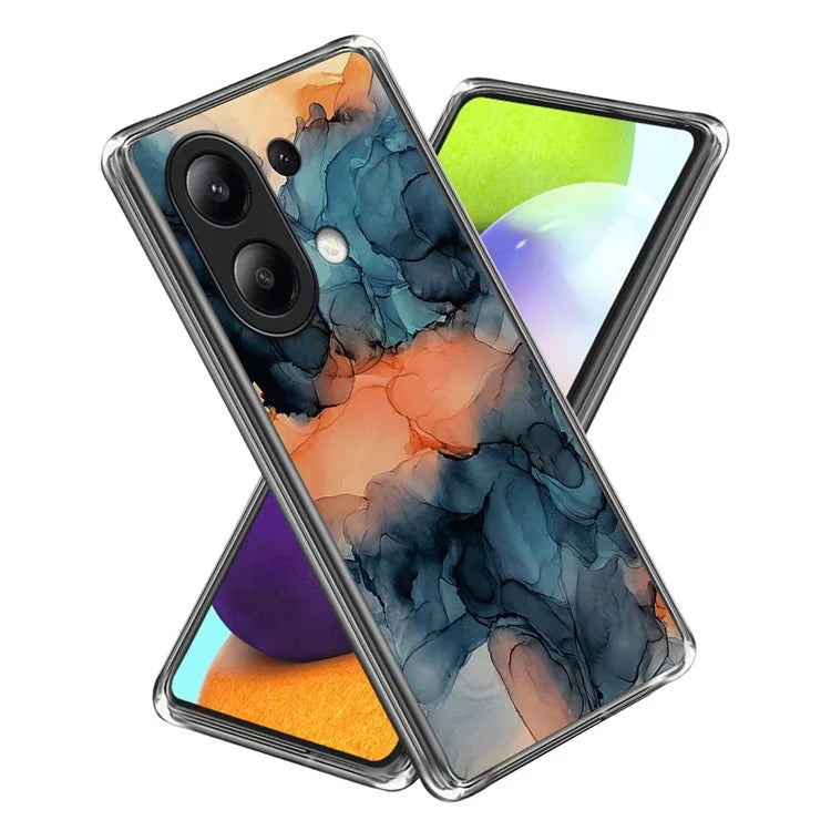 For Xiaomi Redmi Note 13 4G Slim Case Pattern Printed TPU Phone Cover