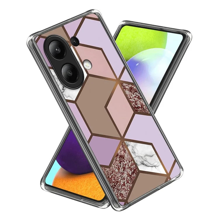 For Xiaomi Redmi Note 13 4G Slim Case Pattern Printed TPU Phone Cover