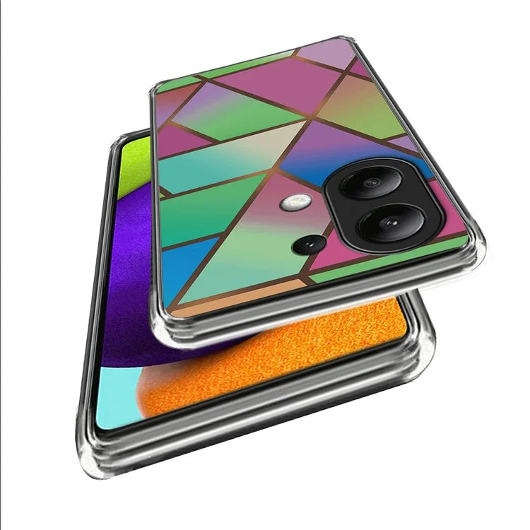 For Xiaomi Redmi Note 13 4G Slim Case Pattern Printed TPU Phone Cover