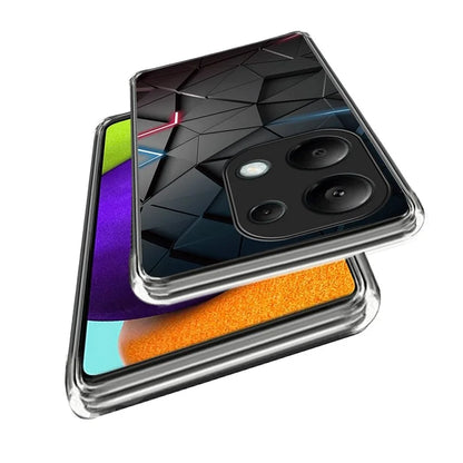 For Xiaomi Redmi Note 13 Pro 4G / Poco M6 Pro 4G TPU Case Pattern Printing Ultra-slim Protective Shell