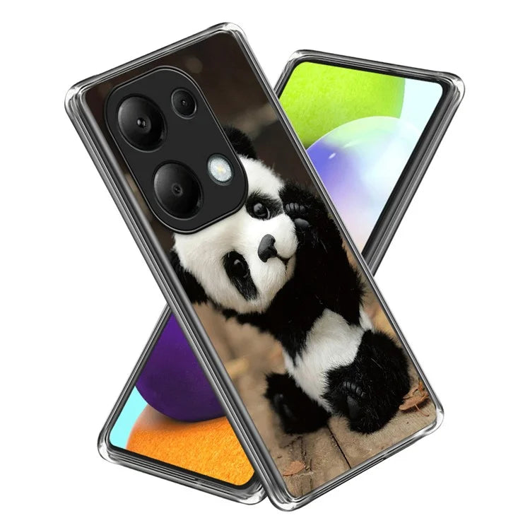 For Xiaomi Redmi Note 13 Pro 4G / Poco M6 Pro 4G TPU Case Pattern Printing Ultra-slim Protective Shell