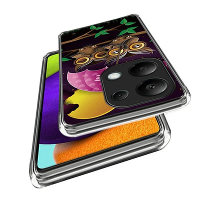 For Xiaomi Redmi Note 13 Pro 4G / Poco M6 Pro 4G TPU Case Pattern Printing Ultra-slim Protective Shell