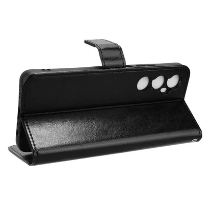 For Realme C65 4G Phone Case Wallet Stand Crazy Horse Texture Cover