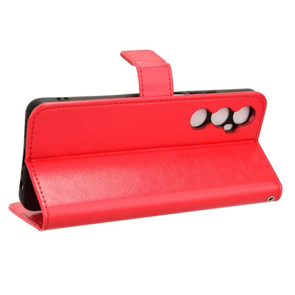 For Realme C65 4G Phone Case Wallet Stand Crazy Horse Texture Cover
