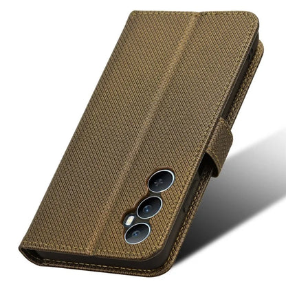 For Realme C65 4G Shockproof Case Diamond Texture PU Leather Phone Wallet Cover