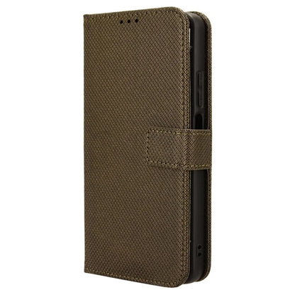 For Realme C65 4G Shockproof Case Diamond Texture PU Leather Phone Wallet Cover