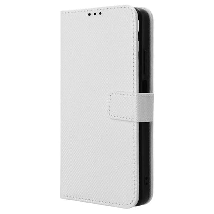 For Realme C65 4G Shockproof Case Diamond Texture PU Leather Phone Wallet Cover