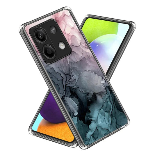 For Xiaomi Redmi Note 13 5G Phone Case Pattern Printing Shockproof Slim TPU Cover