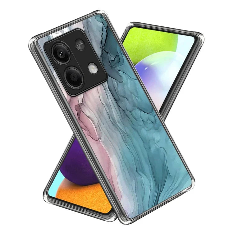 For Xiaomi Redmi Note 13 5G Phone Case Pattern Printing Shockproof Slim TPU Cover
