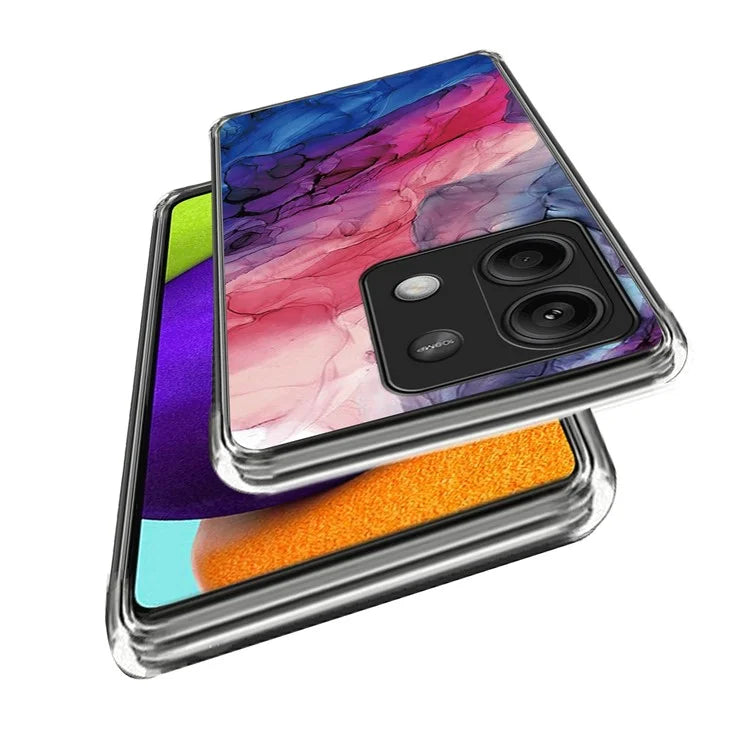 For Xiaomi Redmi Note 13 5G Phone Case Pattern Printing Shockproof Slim TPU Cover