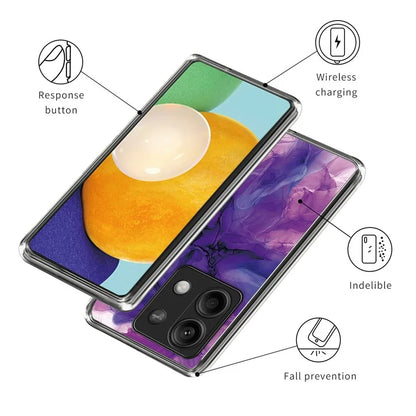 For Xiaomi Redmi Note 13 5G Phone Case Pattern Printing Shockproof Slim TPU Cover