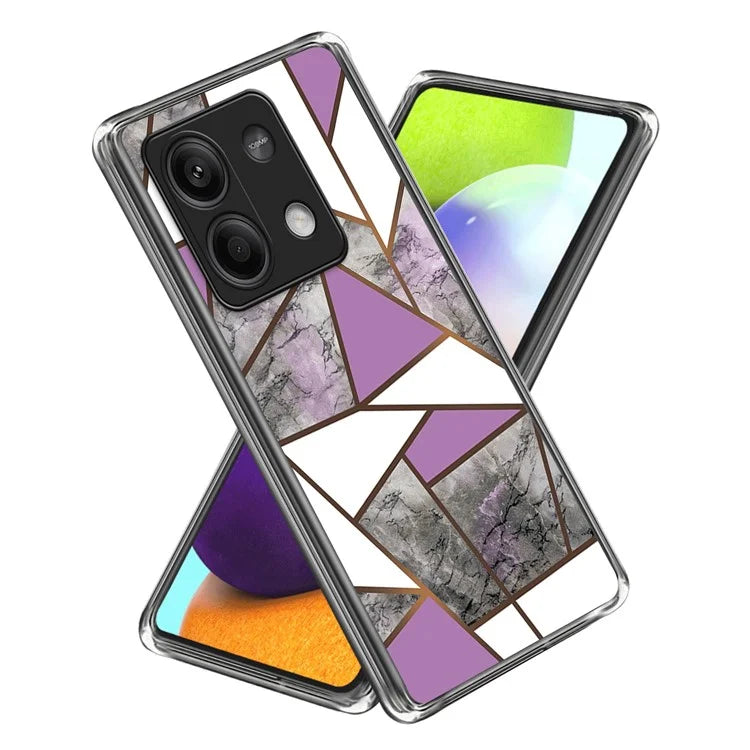 For Xiaomi Redmi Note 13 5G Phone Case Pattern Printing Shockproof Slim TPU Cover