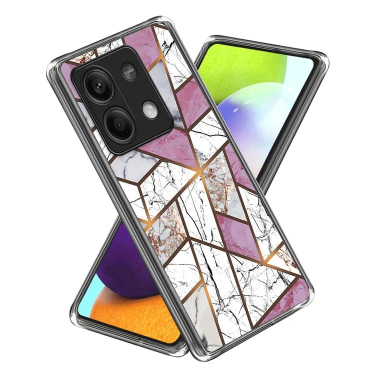 For Xiaomi Redmi Note 13 5G Phone Case Pattern Printing Shockproof Slim TPU Cover
