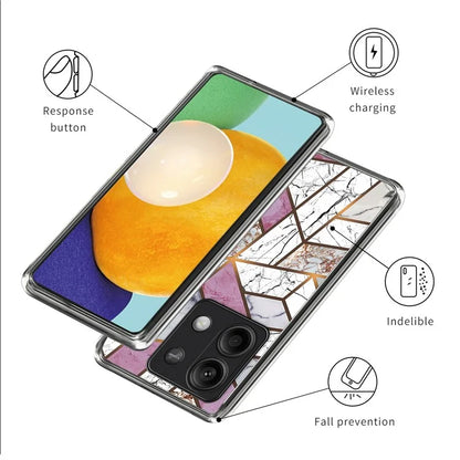 For Xiaomi Redmi Note 13 5G Phone Case Pattern Printing Shockproof Slim TPU Cover