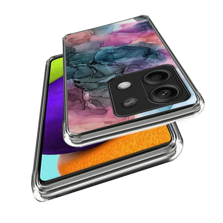 For Xiaomi Redmi Note 13 5G Phone Case Pattern Printing Shockproof Slim TPU Cover