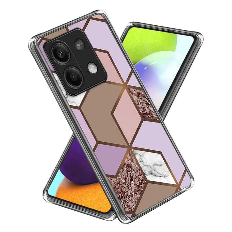 For Xiaomi Redmi Note 13 5G Phone Case Pattern Printing Shockproof Slim TPU Cover