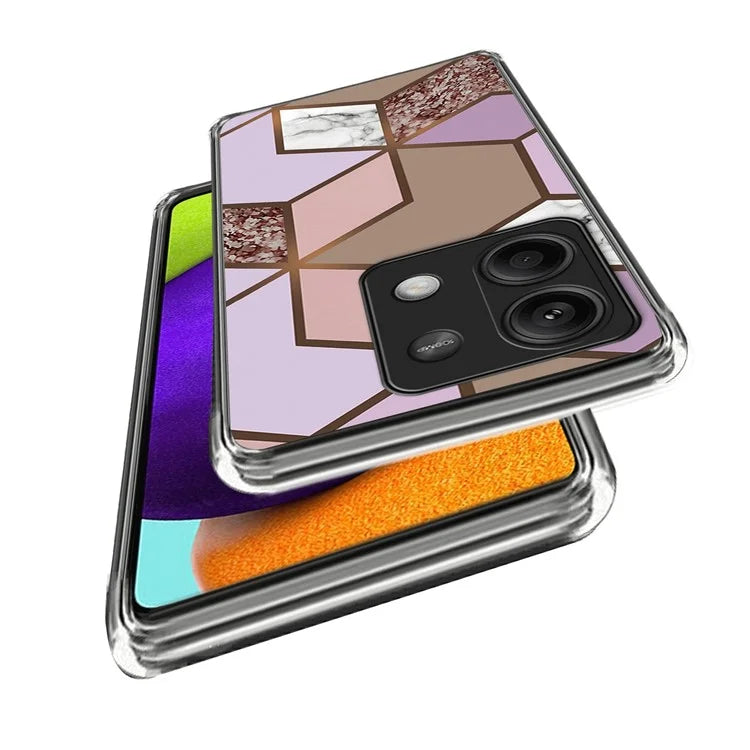 For Xiaomi Redmi Note 13 5G Phone Case Pattern Printing Shockproof Slim TPU Cover