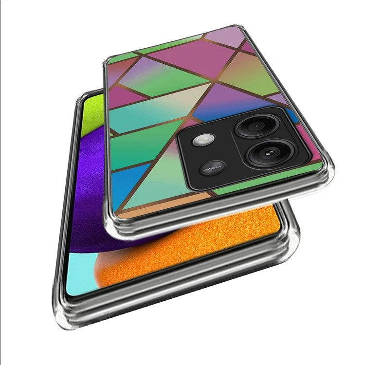 For Xiaomi Redmi Note 13 5G Phone Case Pattern Printing Shockproof Slim TPU Cover