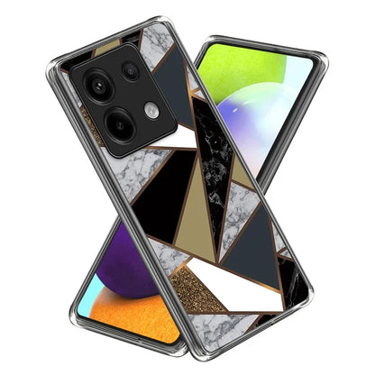 For Xiaomi Redmi Note 13 Pro 5G / Poco X6 5G Back Case Pattern Printing TPU Bump Proof Phone Cover
