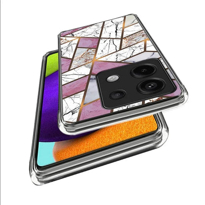 For Xiaomi Redmi Note 13 Pro 5G / Poco X6 5G Back Case Pattern Printing TPU Bump Proof Phone Cover
