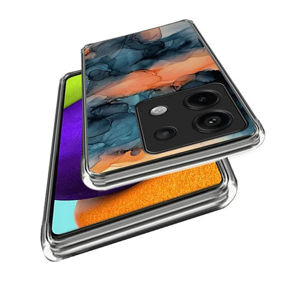 For Xiaomi Redmi Note 13 Pro 5G / Poco X6 5G Back Case Pattern Printing TPU Bump Proof Phone Cover
