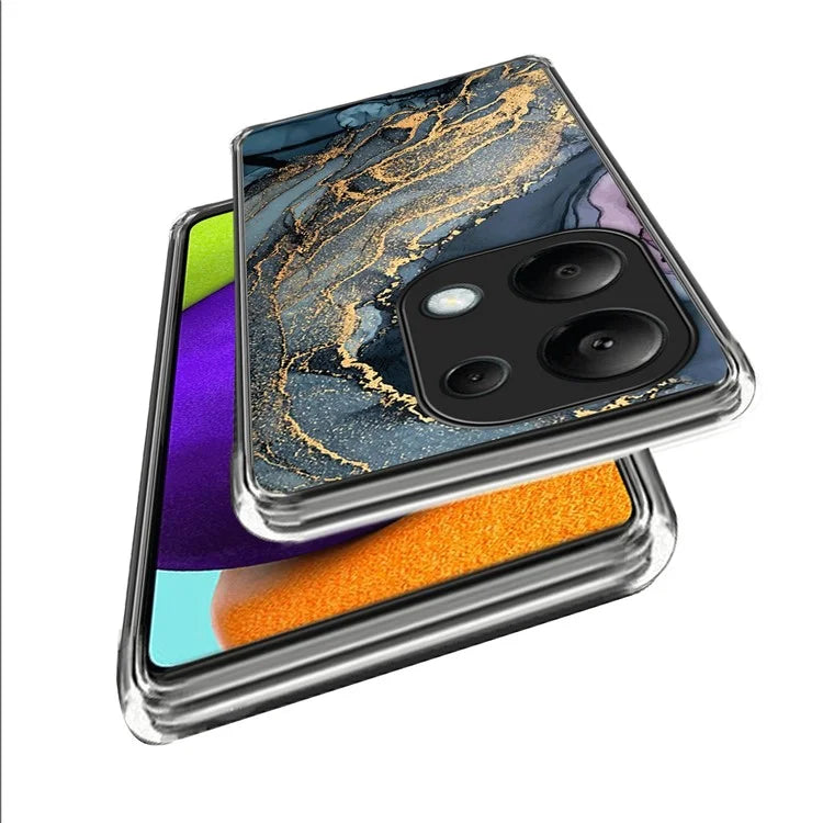 For Xiaomi Redmi Note 13 Pro 4G / Poco M6 Pro 4G Phone Case Pattern Printing TPU Back Cover
