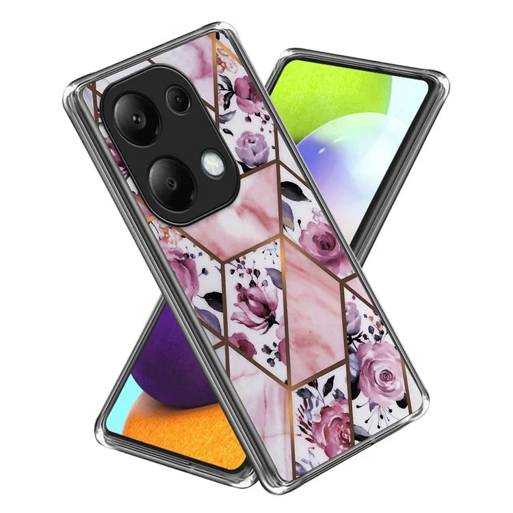 For Xiaomi Redmi Note 13 Pro 4G / Poco M6 Pro 4G Phone Case Pattern Printing TPU Back Cover