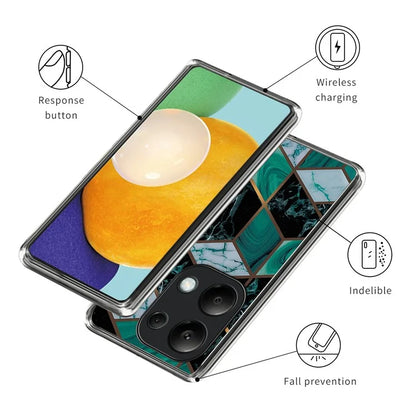 For Xiaomi Redmi Note 13 Pro 4G / Poco M6 Pro 4G Phone Case Pattern Printing TPU Back Cover
