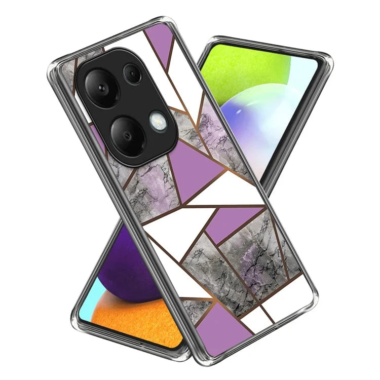 For Xiaomi Redmi Note 13 Pro 4G / Poco M6 Pro 4G Phone Case Pattern Printing TPU Back Cover