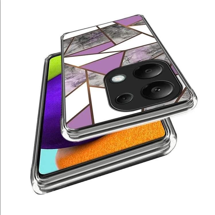For Xiaomi Redmi Note 13 Pro 4G / Poco M6 Pro 4G Phone Case Pattern Printing TPU Back Cover
