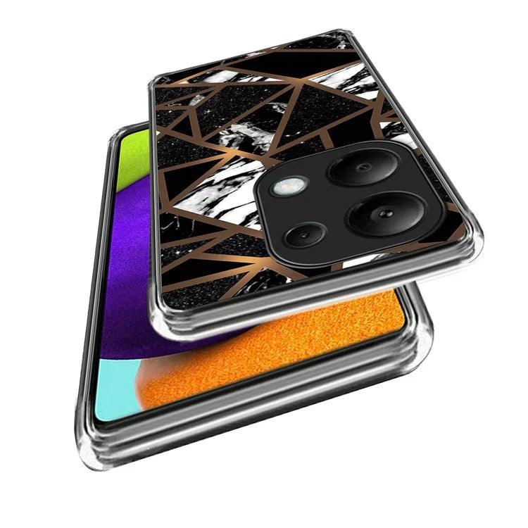 For Xiaomi Redmi Note 13 Pro 4G / Poco M6 Pro 4G Phone Case Pattern Printing TPU Back Cover