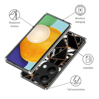For Xiaomi Redmi Note 13 Pro 4G / Poco M6 Pro 4G Phone Case Pattern Printing TPU Back Cover