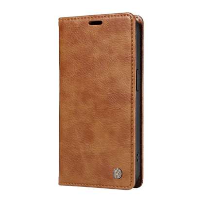 YIKATU YK-006 For Oppo Reno11 F 5G Case Litchi Texture Magnetic Closing Leather Phone Cover