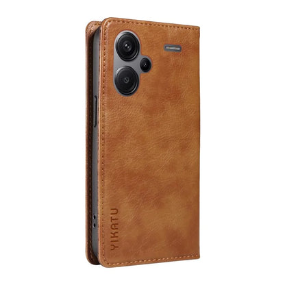 YIKATU YK-006 For Xiaomi Redmi Note 13 Pro+ 5G Case Magnetic Closing Leather Phone Cover