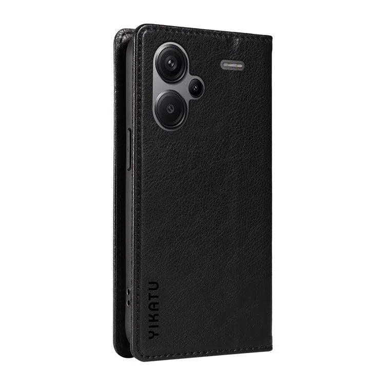 YIKATU YK-006 For Xiaomi Redmi Note 13 Pro+ 5G Case Magnetic Closing Leather Phone Cover