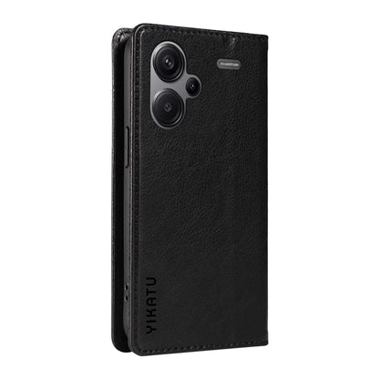 YIKATU YK-006 For Xiaomi Redmi Note 13 Pro+ 5G Case Magnetic Closing Leather Phone Cover
