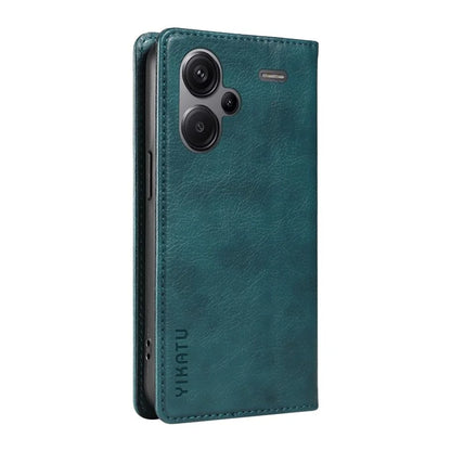 YIKATU YK-006 For Xiaomi Redmi Note 13 Pro+ 5G Case Magnetic Closing Leather Phone Cover