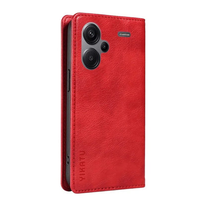 YIKATU YK-006 For Xiaomi Redmi Note 13 Pro+ 5G Case Magnetic Closing Leather Phone Cover