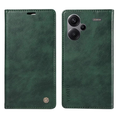 YIKATU YK-006 For Xiaomi Redmi Note 13 Pro+ 5G Case Magnetic Closing Leather Phone Cover