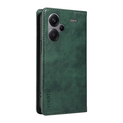 YIKATU YK-006 For Xiaomi Redmi Note 13 Pro+ 5G Case Magnetic Closing Leather Phone Cover